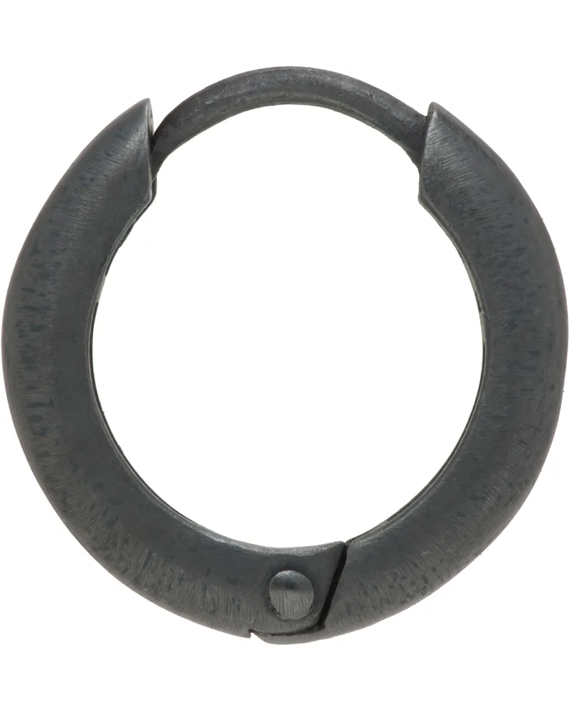 Parts Of Four Black Hoop V2 Single Earring