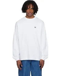 WTAPS White OBJ 02 Long Sleeve T-Shirt White