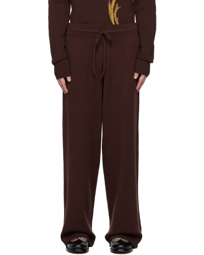 Burberry Brown Rose Sweatpants Otter