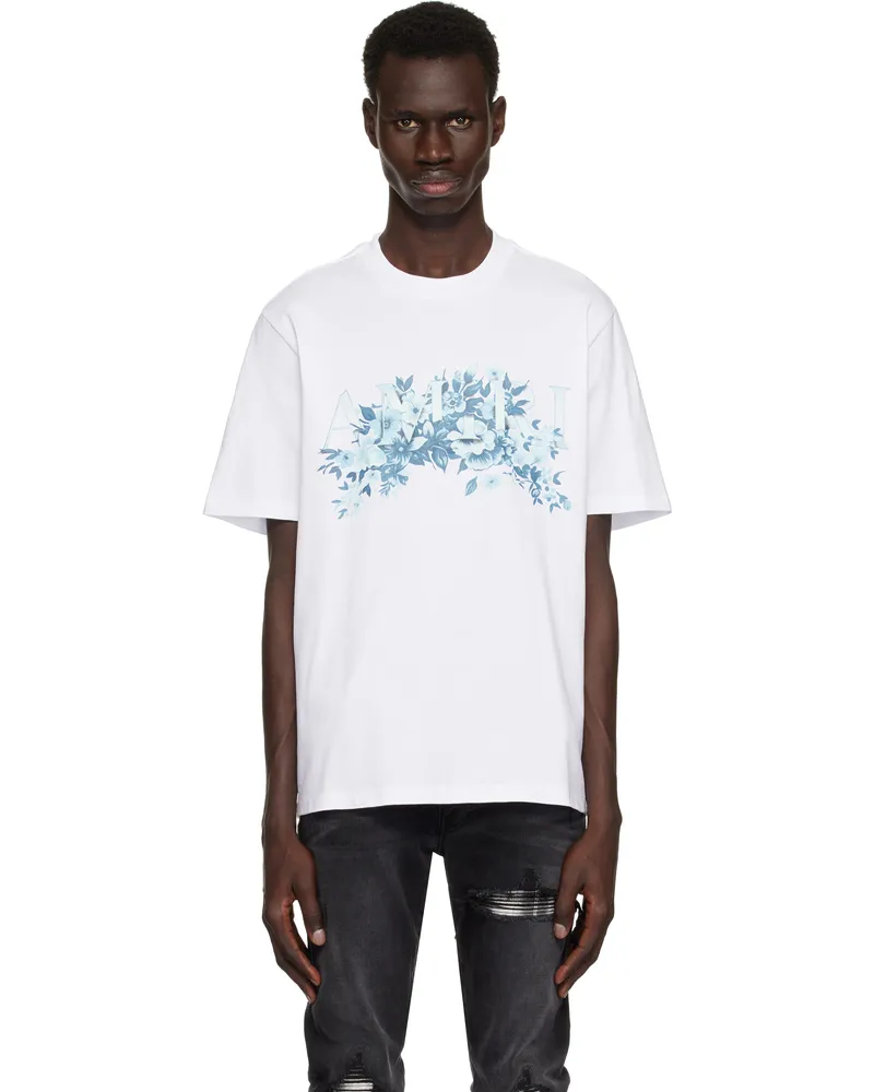 Amiri White 'Amiri' Garden T-shirt White