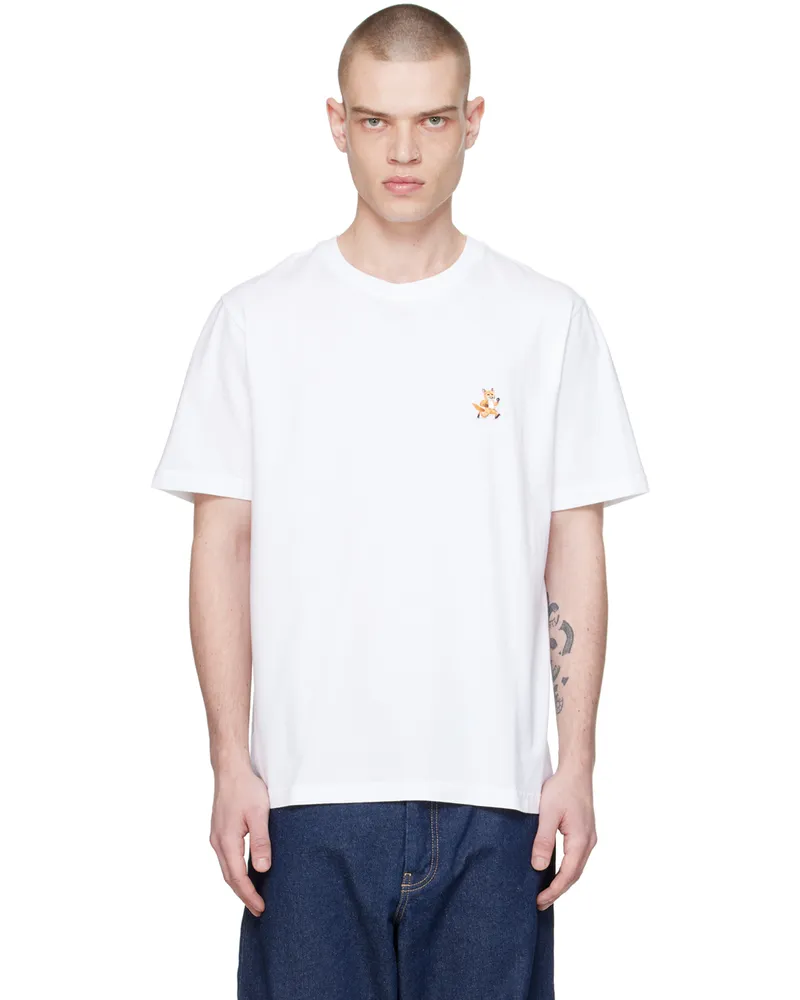 Kitsuné White Speedy Fox T-Shirt P100