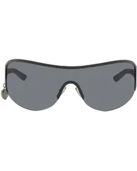 Acne Studios Black Metal Frame Sunglasses Axblack