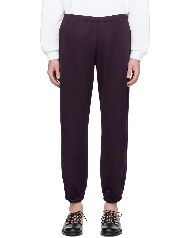 NEEDLES Purple Zipped Lounge Pants C-