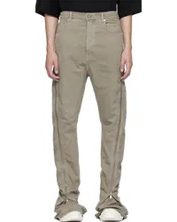 DRKSHDW by Rick Owens Off-White Bolan Banana Jeans Pearl