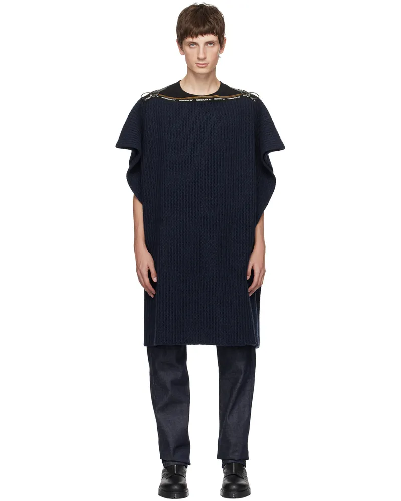 A.P.C. Navy JW Anderson Edition Sweater Iak