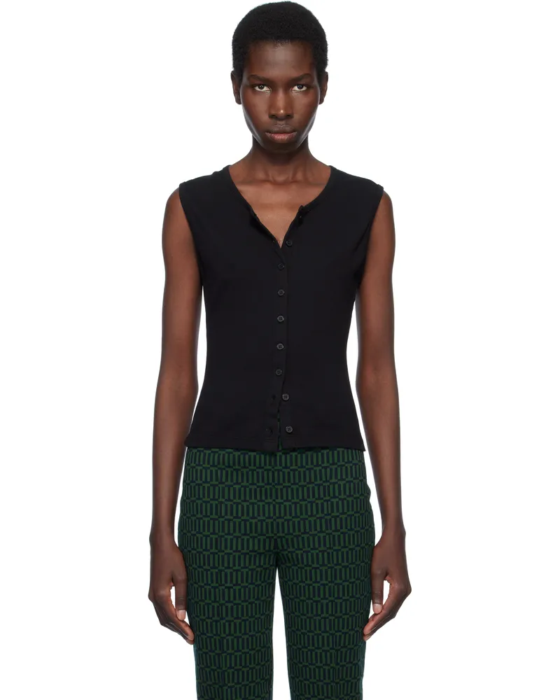 Gil Rodriguez Black Sophie Sleeveless Top Black