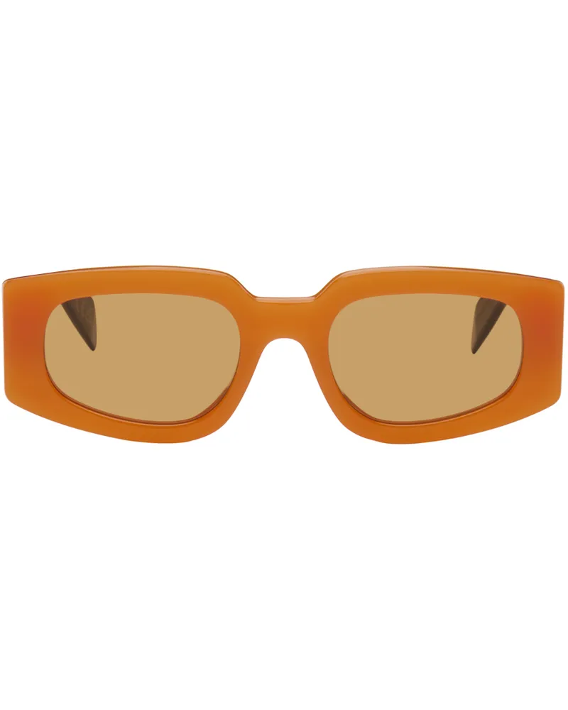 RETROSUPERFUTURE Orange & Black Tetra Sunglasses Juice