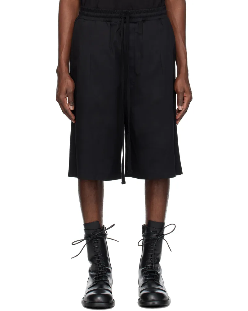 THOM KROM Black M ST 471 Shorts Black
