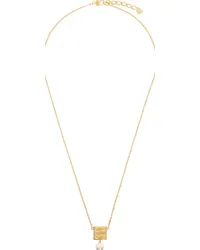 Givenchy Gold 4G Pearl Necklace 710-golden