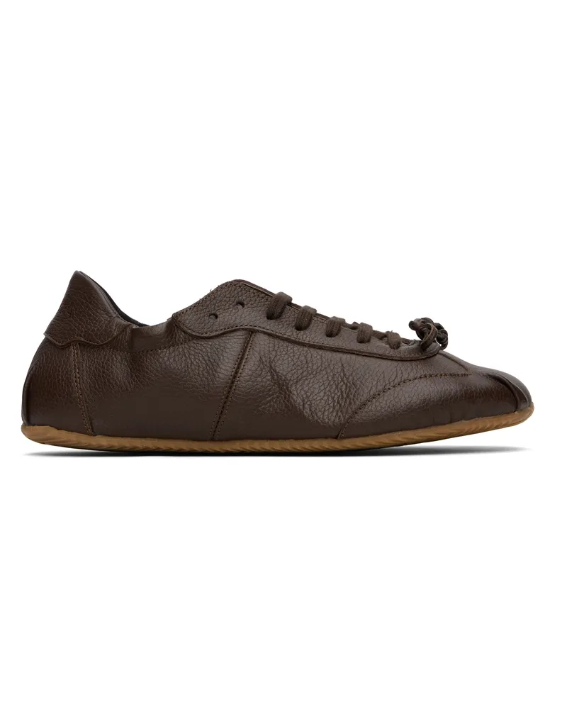 ABRA Brown Ballerina Sneakers Brown