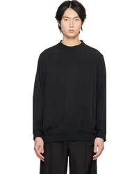 Th products Black Crewneck Sweatshirt Black