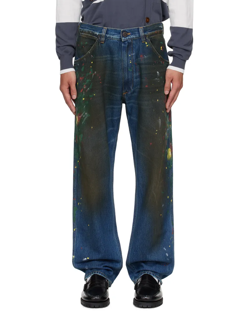 Vivienne Westwood Blue Ranch Jeans Ss25-o305