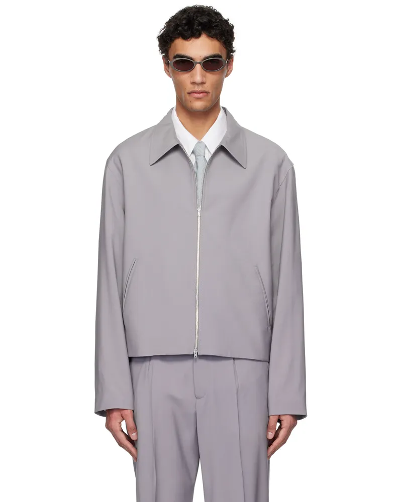 Our Legacy Purple Mini Jacket Dusty