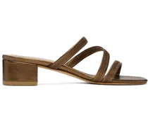 Bronze Riviera Heeled Sandals