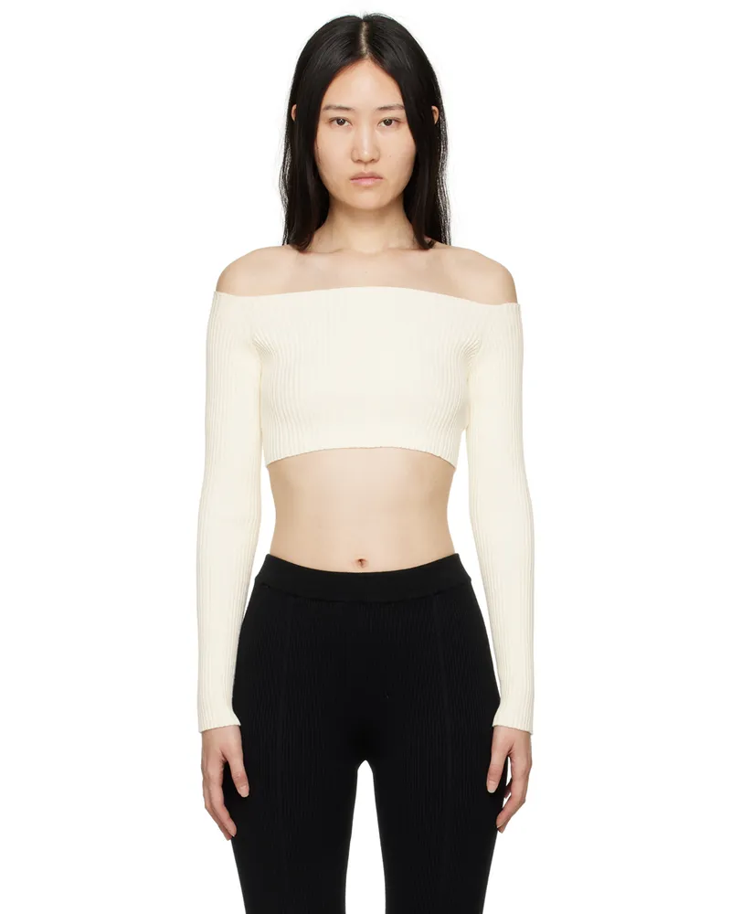 AERON Off-White Zero105 T-Shirt Creme