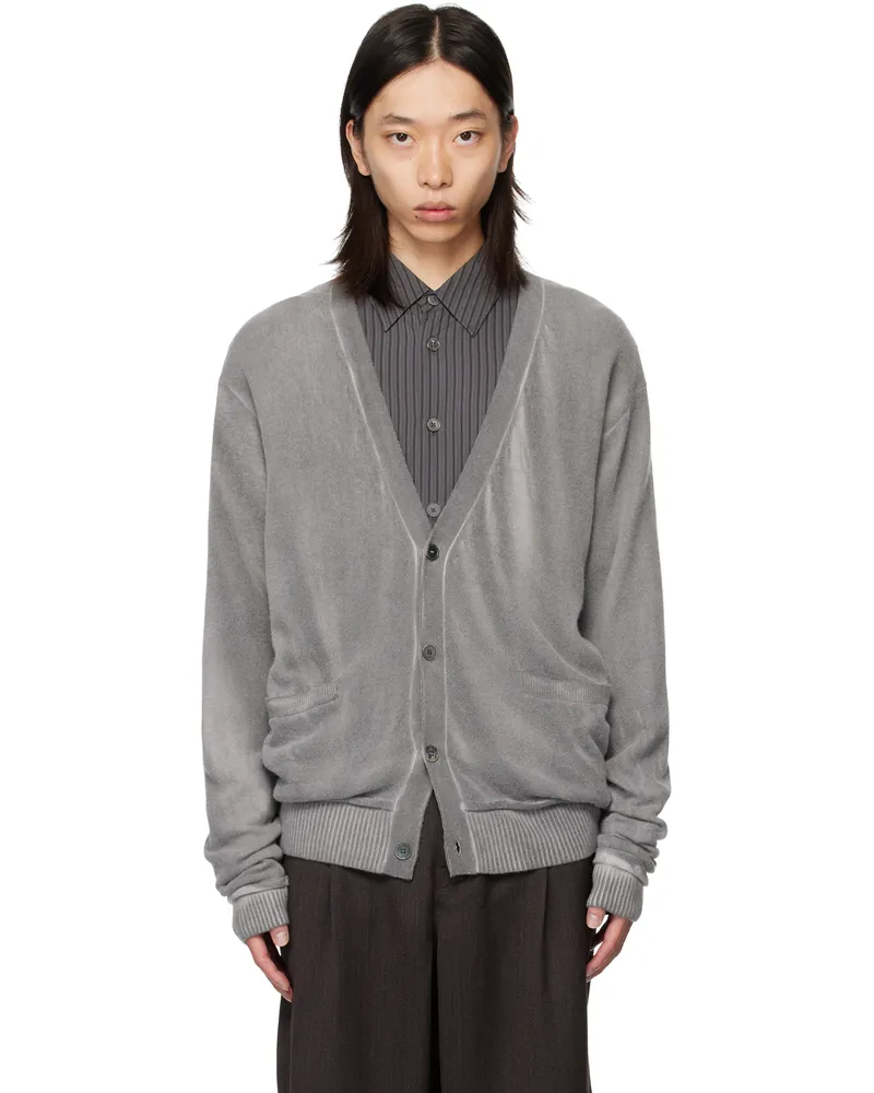 Our Legacy Gray Parallel Cardigan Grey