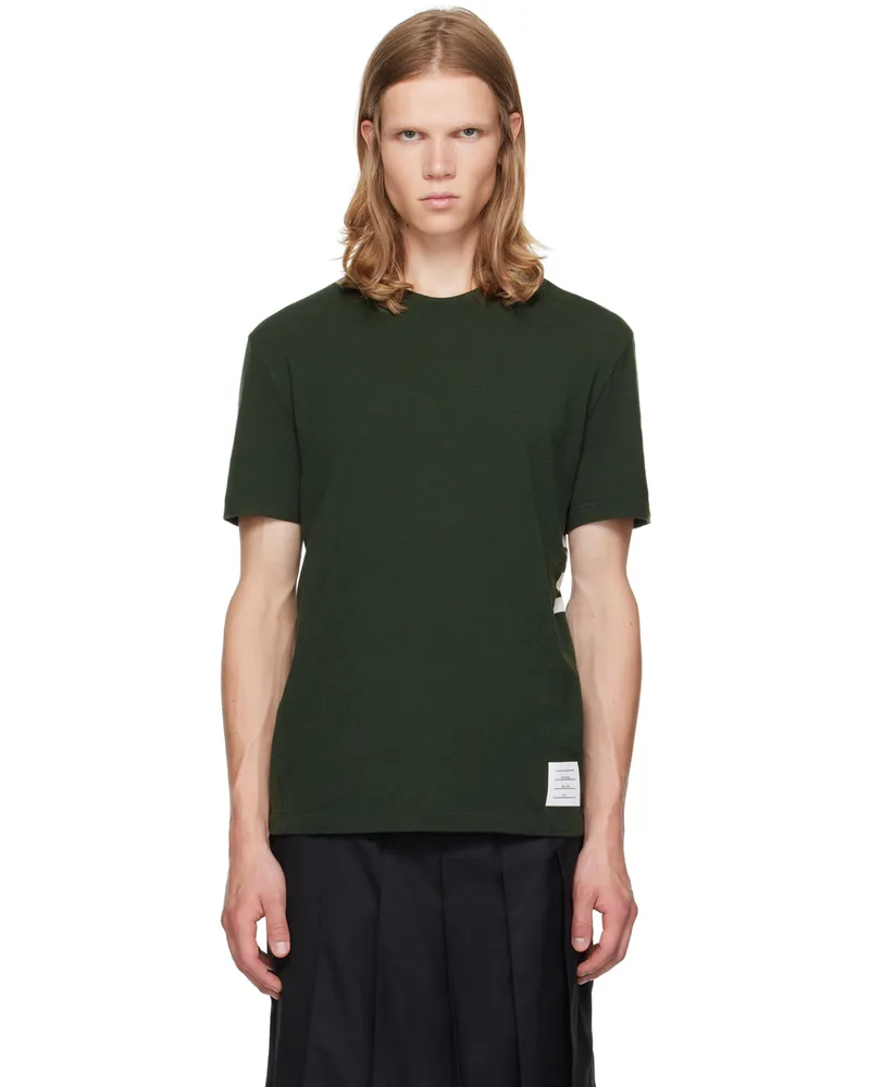 Thom Browne Green Bar T-Shirt 350