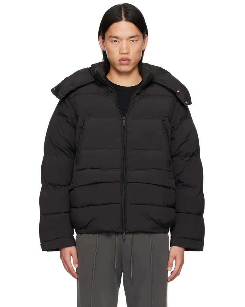 C2H4 Black Manuals Puffer Jacket Black