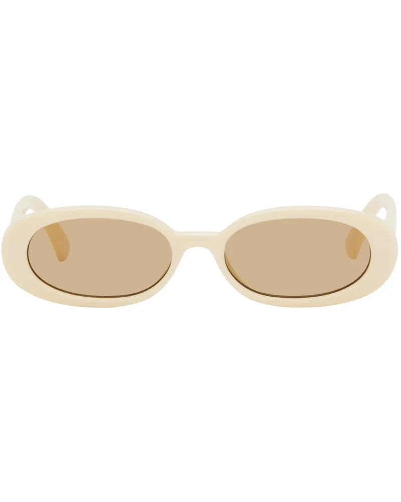 Le Specs Beige Outta Love Sunglasses Lsp2452364