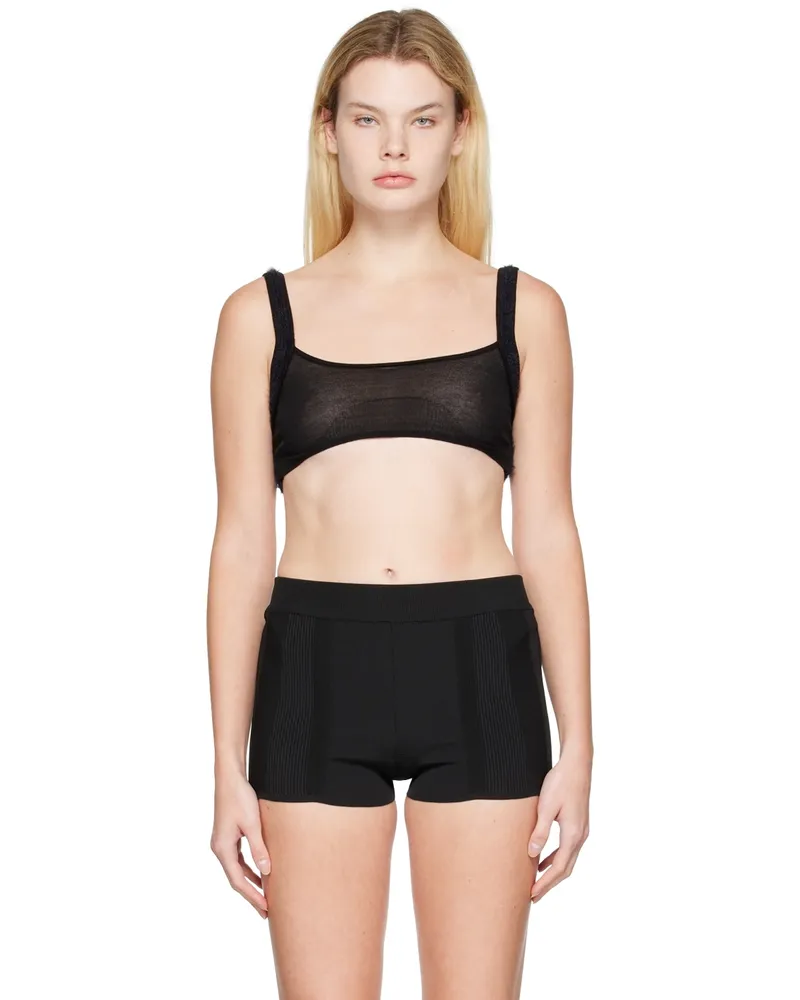 Jacquemus Black Le Papier 'Le Bandeau Ascosu' Bra 990
