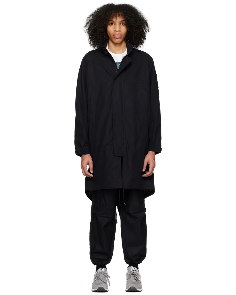 Comme des Garçons Navy Patch Coat 1