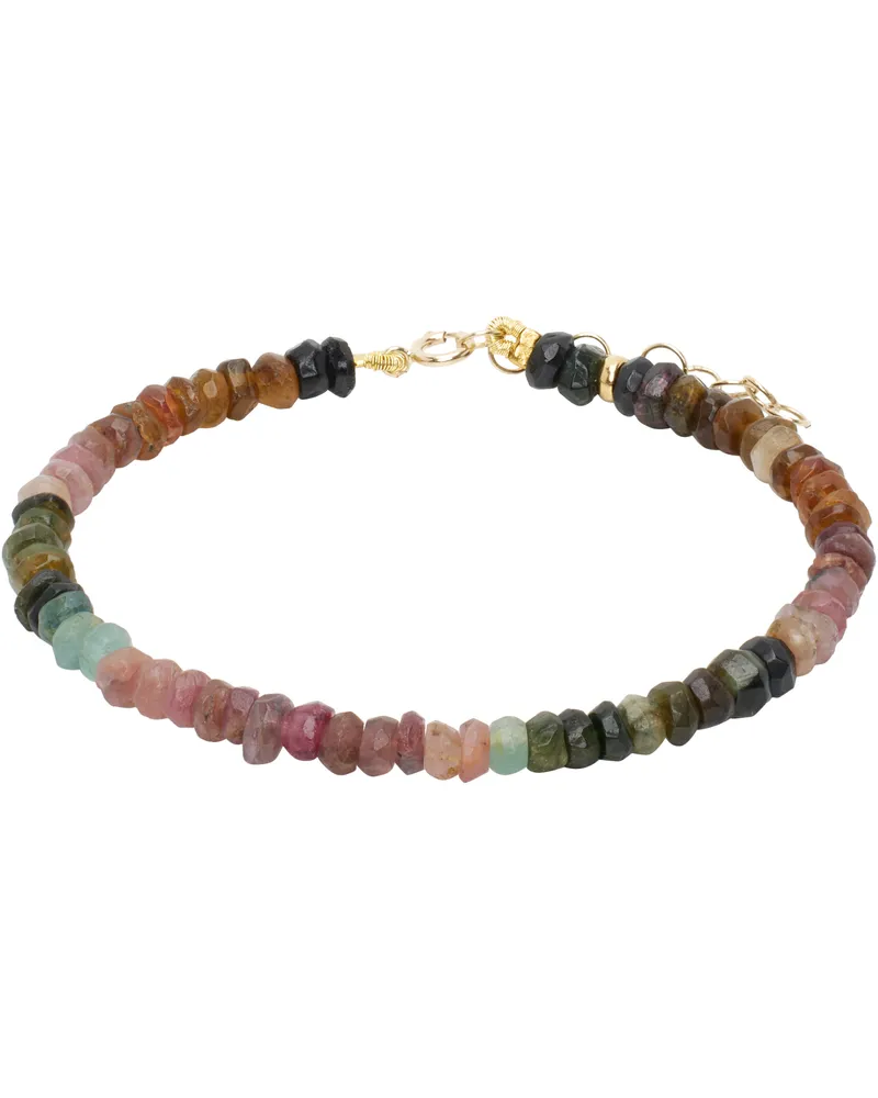 JIA JIA Multicolor Birthstone October Tourmaline Bracelet Rainbow