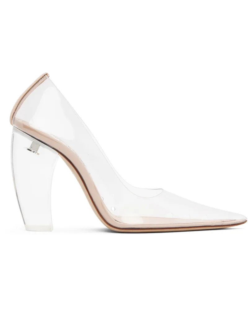 Victoria Beckham Transparent Pump Plexi Heels 21113-832-nude