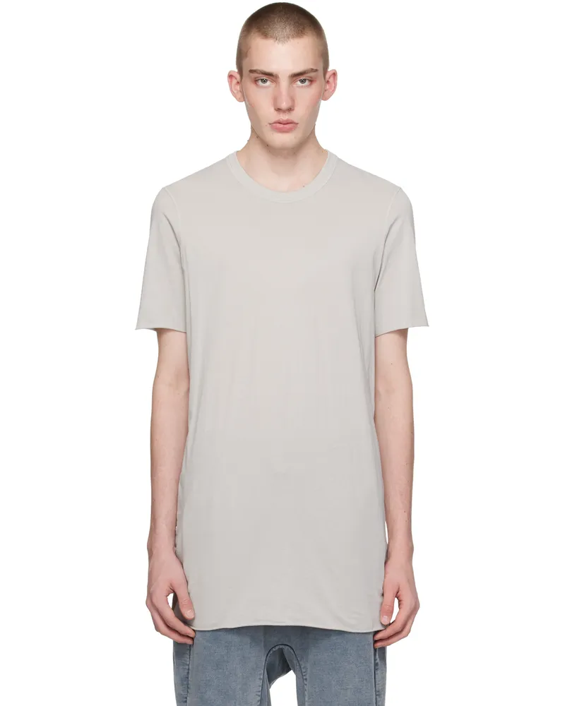 Boris Bidjan Saberi Gray TS1B T-Shirt Light