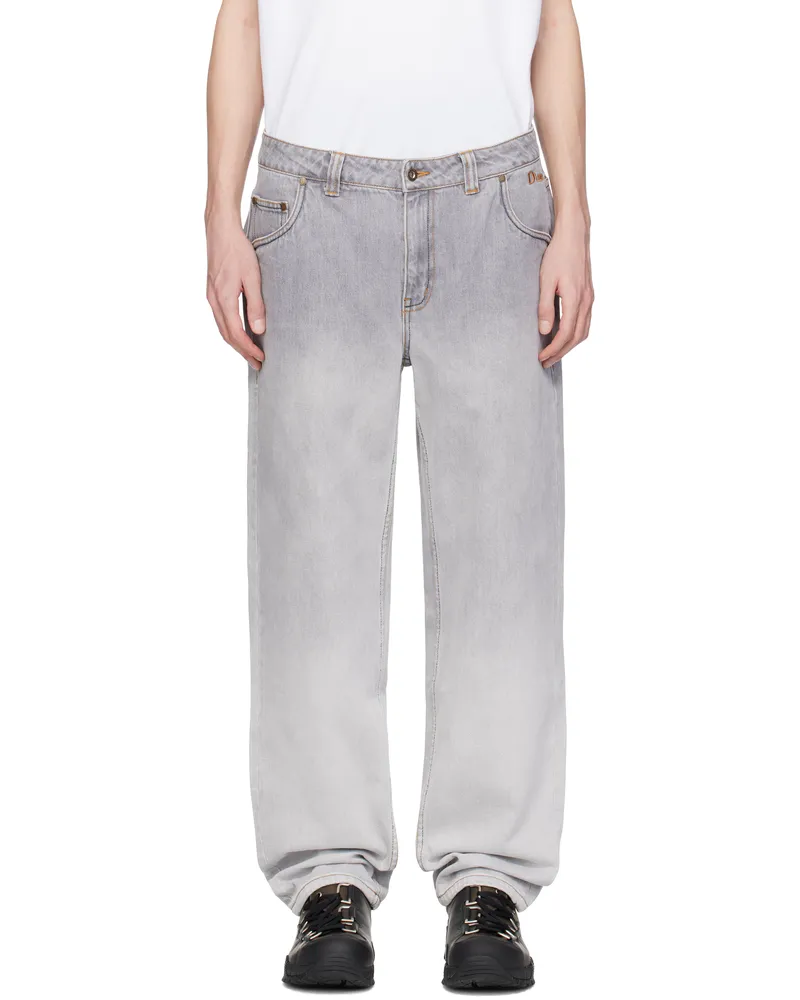 Dime Gray Classic Relaxed Jeans Sandblasted