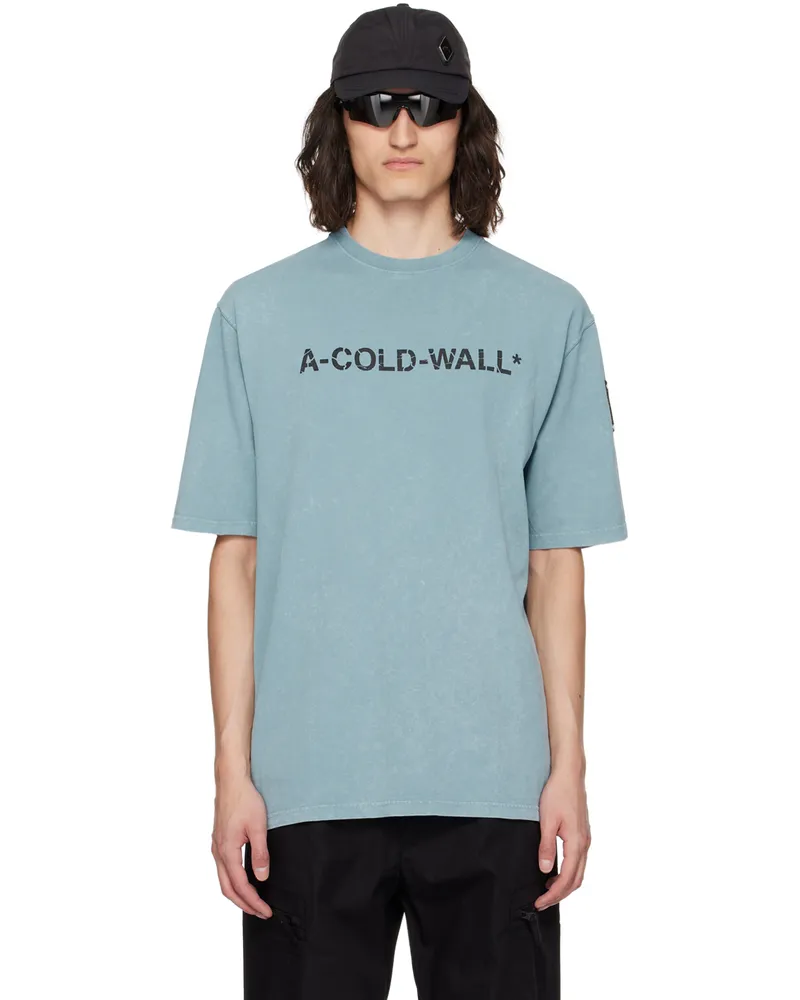 ACW* Blue Overdye T-Shirt Faded
