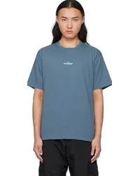 Stone Island Blue Printed T-Shirt Vdark