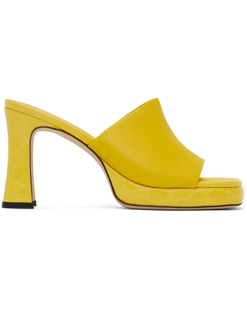by FAR Yellow Beliz Mules Duk