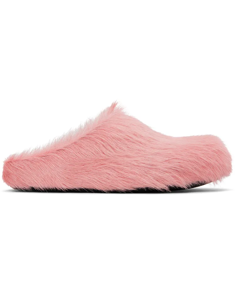 Marni Pink Fussbett Sabot Loafers 00c29