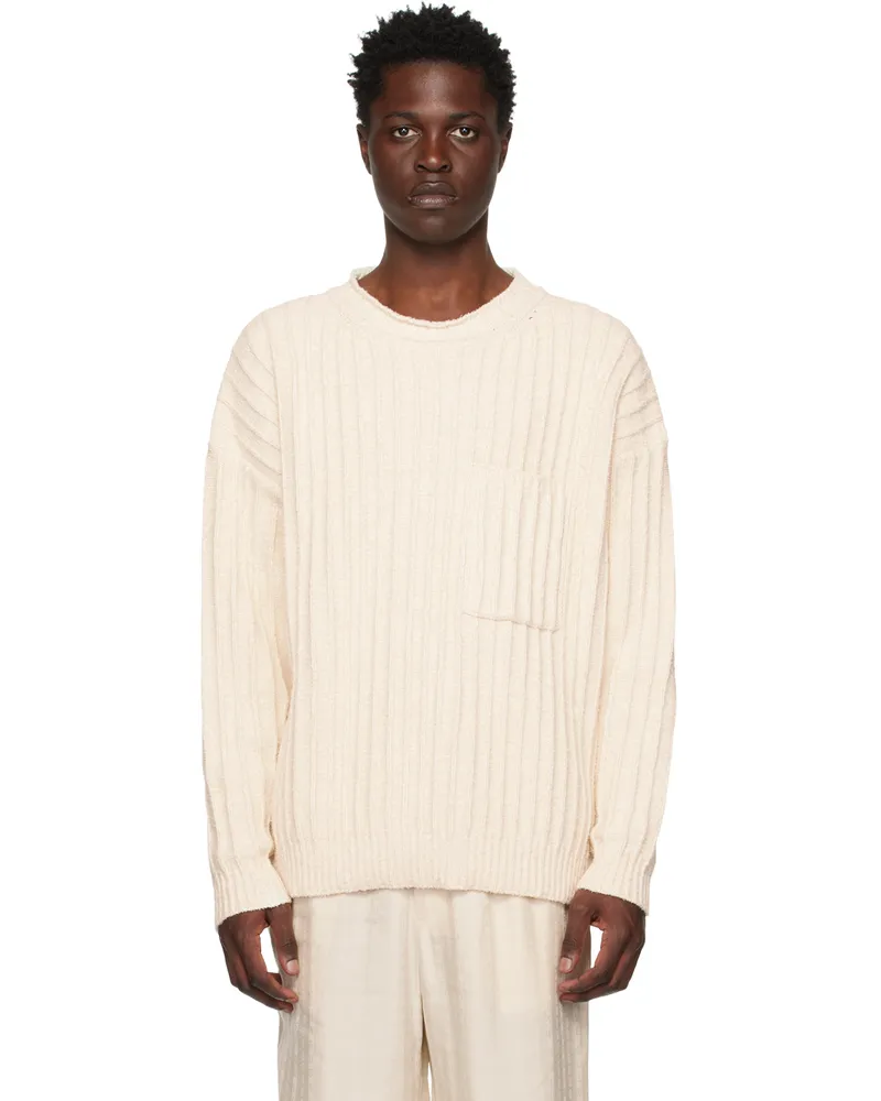 Golden Goose Off-White Patch Pocket Sweater 20103