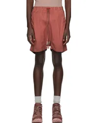 Boris Bidjan Saberi Red P7.1 Shorts Faded