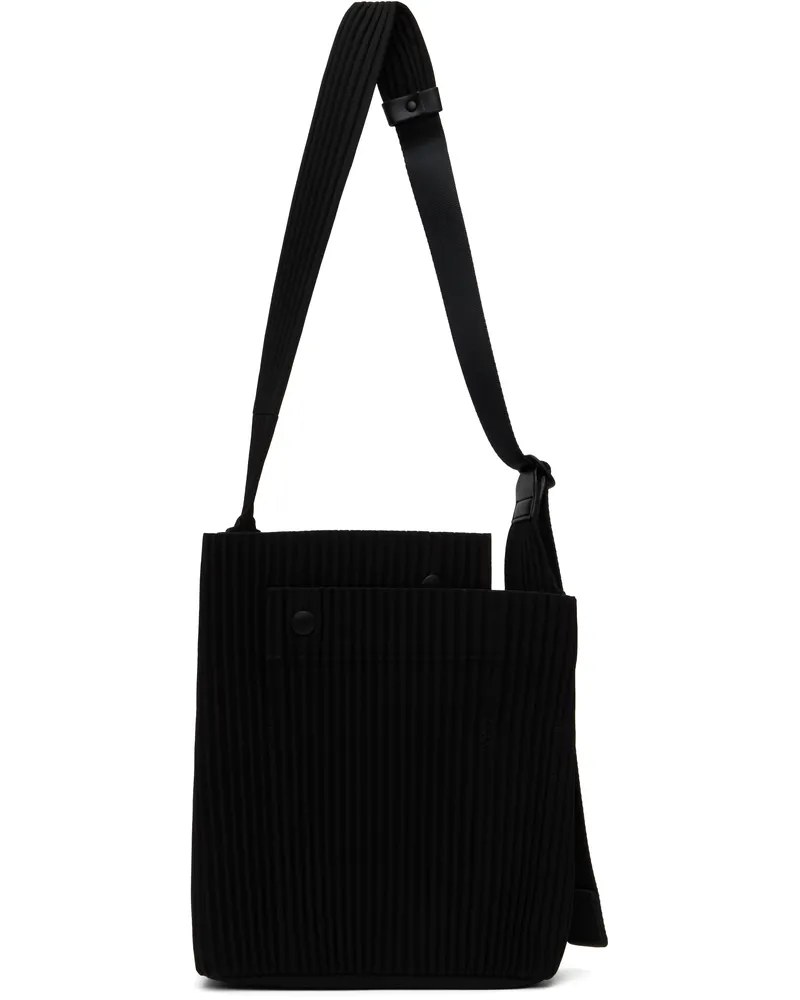 Issey Miyake Black Utility Tote 15-black