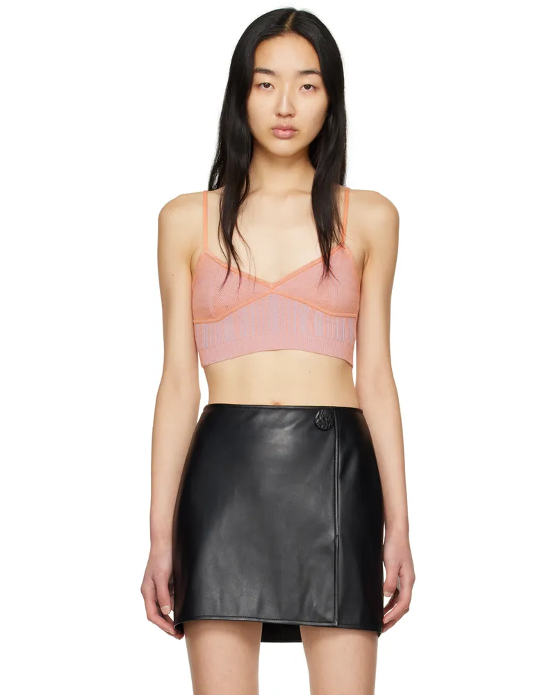 Anna Quan Orange Saskia Bralette Top Sunrise
