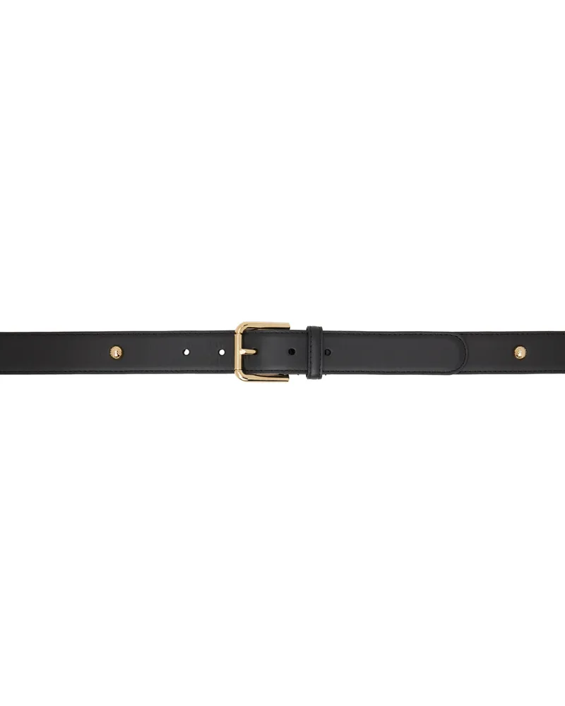 Dolce & Gabbana Black Hardware Belt 8s070