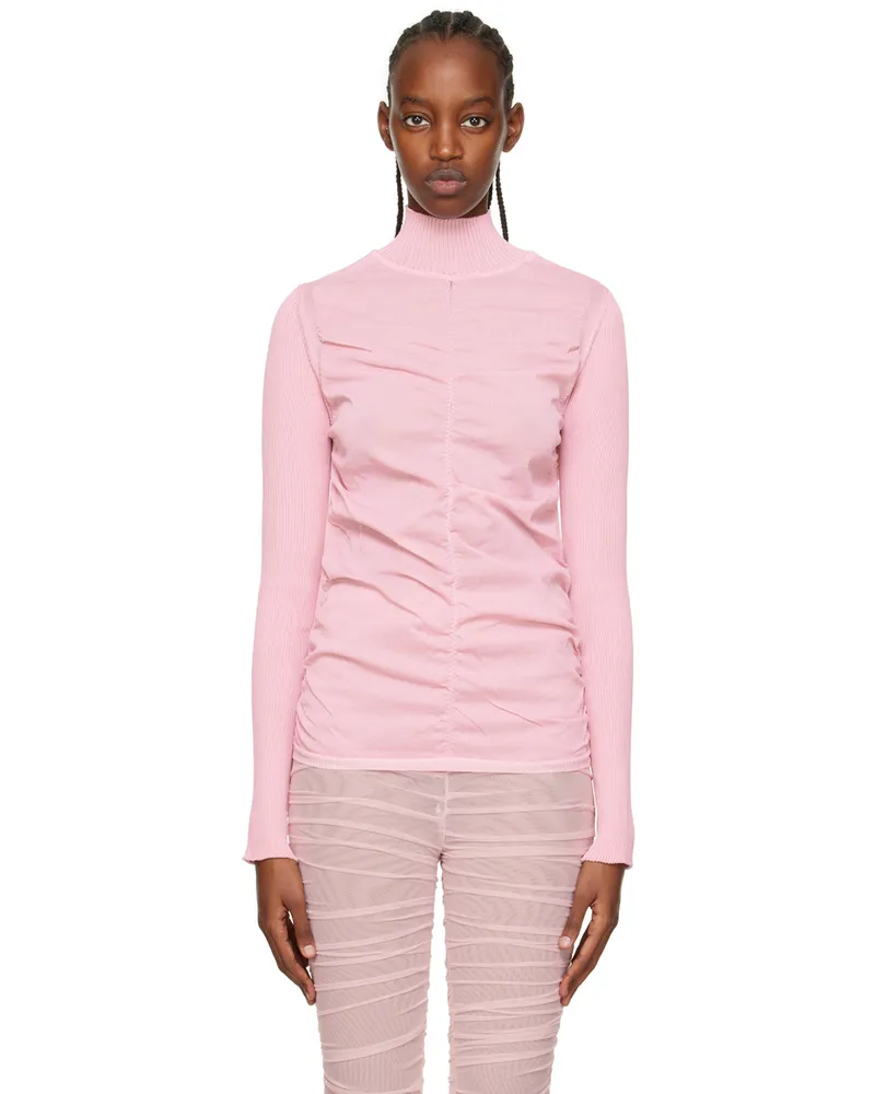 Renaissance Renaissance Pink Tara Turtleneck 0227