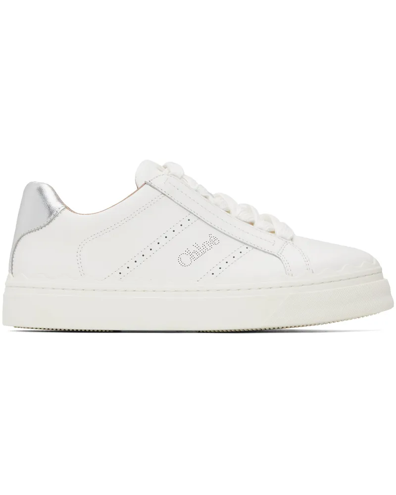 Chloé White Lauren Sneakers 9dl