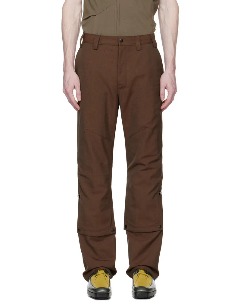 KIKO KOSTADINOV Brown Tonino Trousers Brown