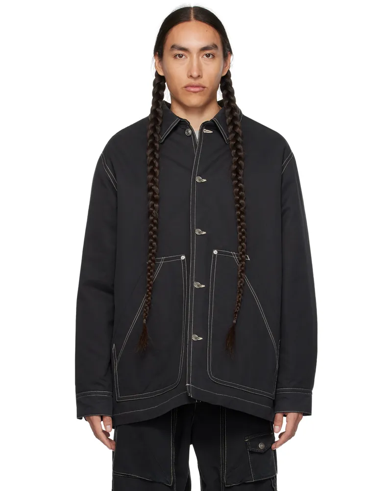 Isabel Marant Black Lawrence Jacket 02fk