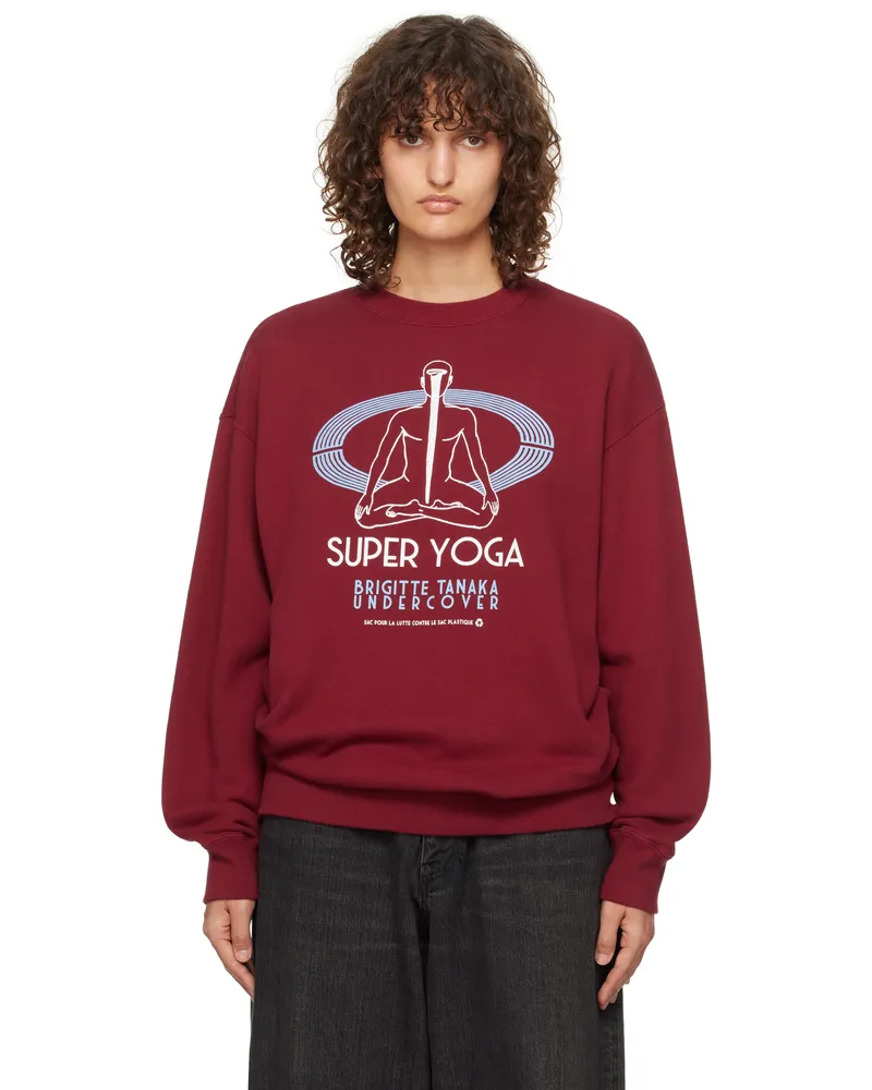 Undercover Burgundy Brigitte Tanaka Edition UC2D1894-2 Sweatshirt Bordeaux