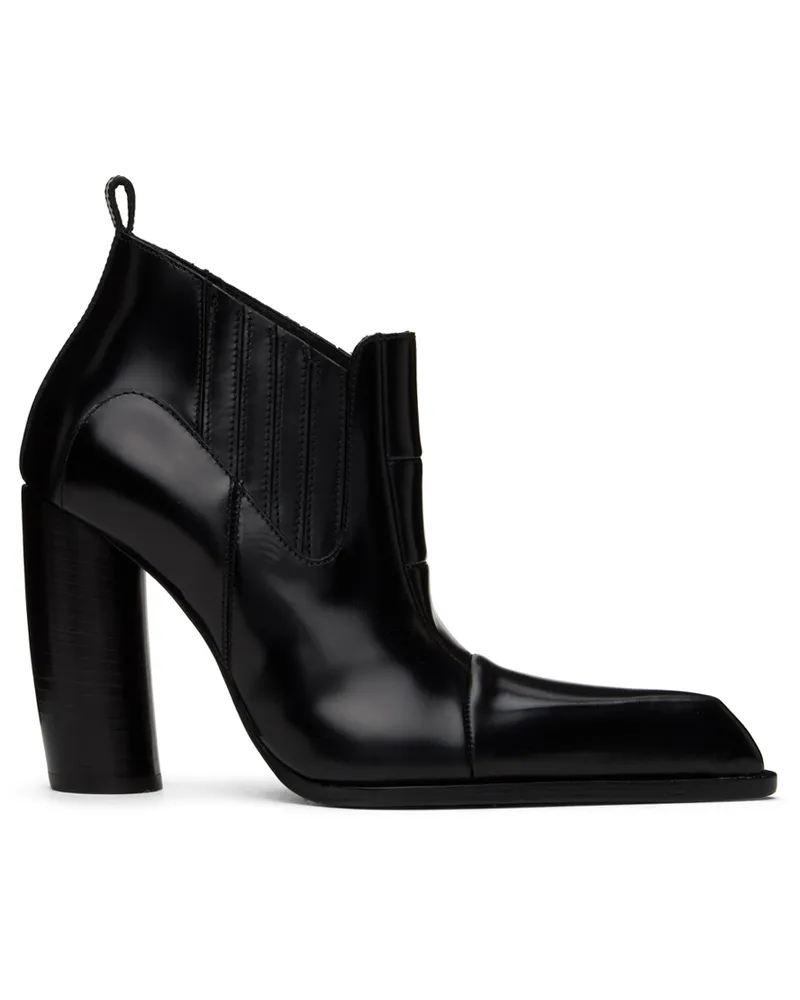 OFF-WHITE Black Moon Beatle Shade Boots Black