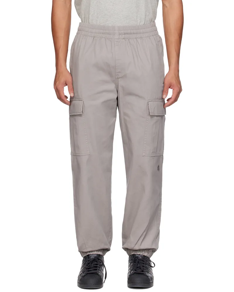 Billionaire Boys Club Gray Overdyed Cargo Pants Taupe