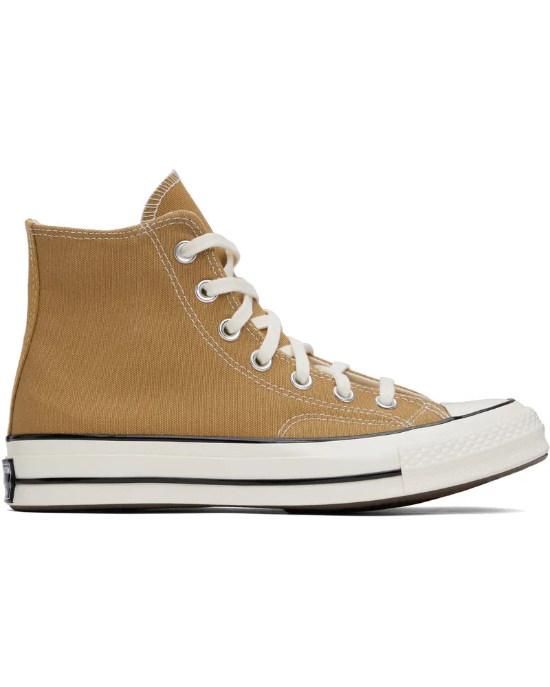 Converse Tan Chuck 70 High Top Sneakers Toadstool