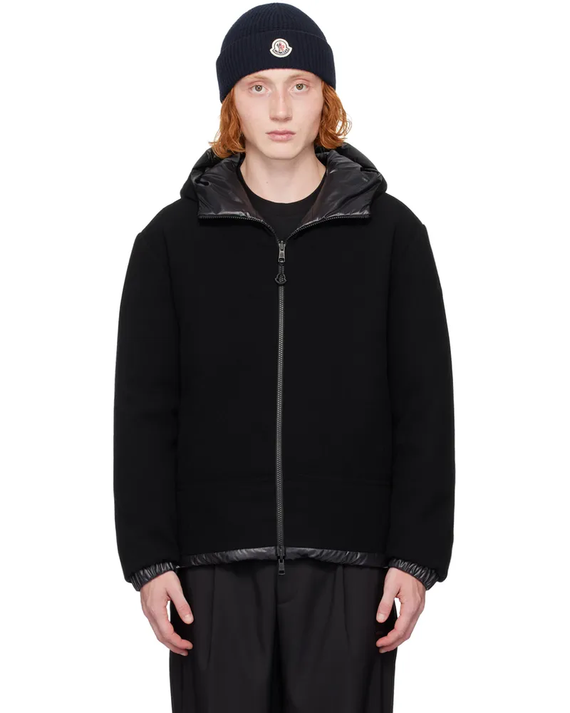 Moncler Gray & Black Brisote Reversible Down Jacket P99