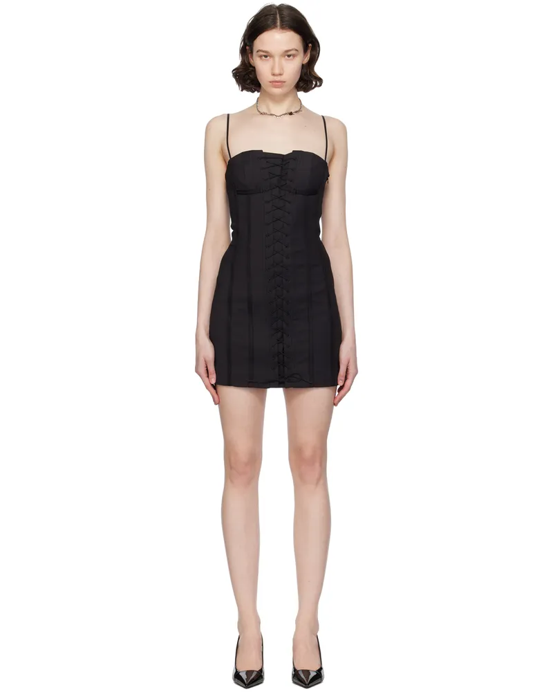 MISBHV Black Lara Minidress Black