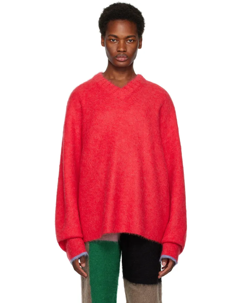 Zankov Red Zenya Sweater Crimson