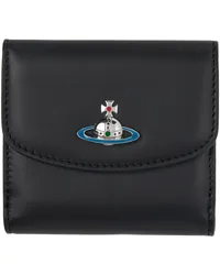 Vivienne Westwood Black Small Wallet Aw24-n403